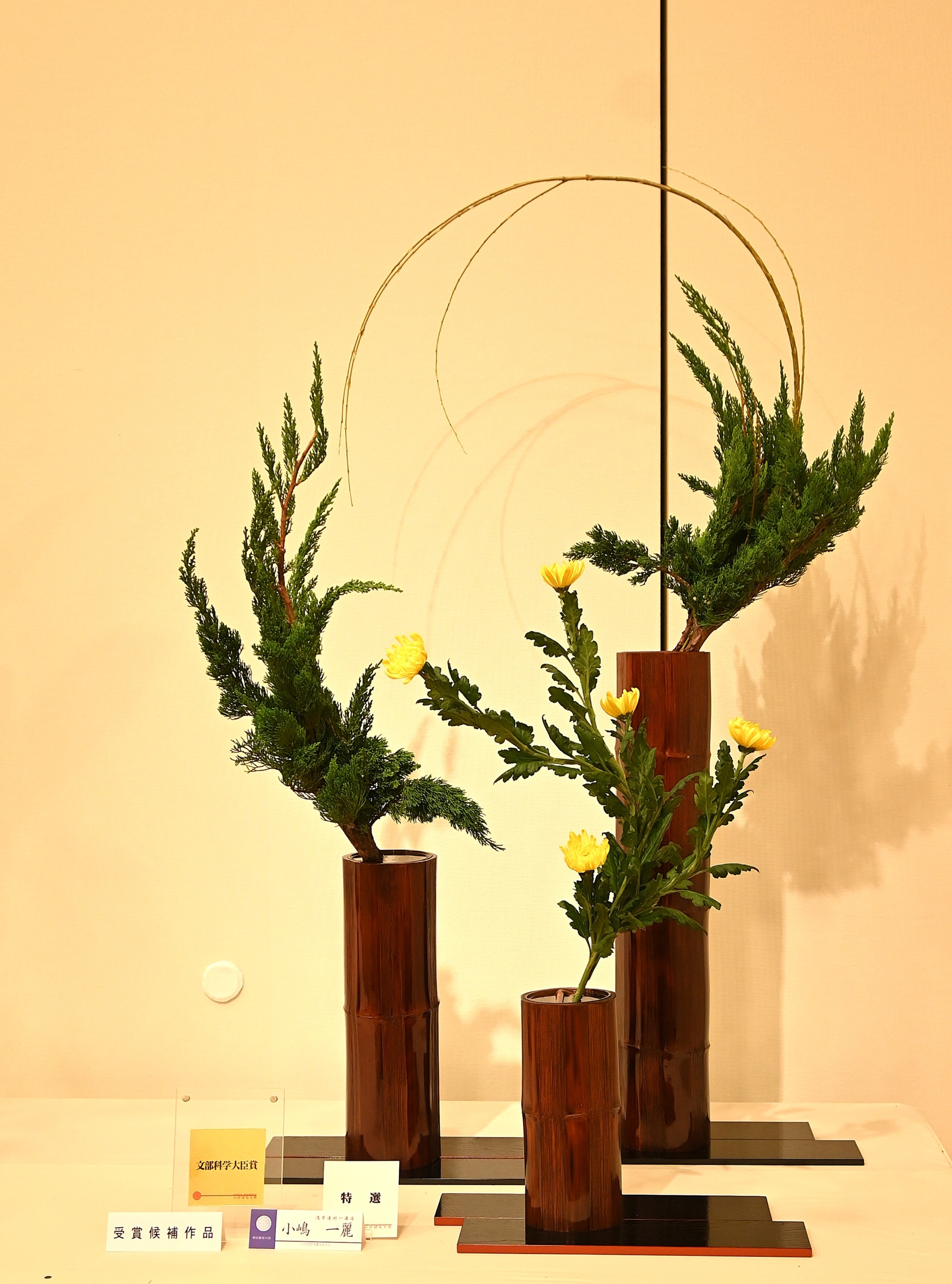 特別審査の部　小嶋　一麗（浅草遠州一濤流）