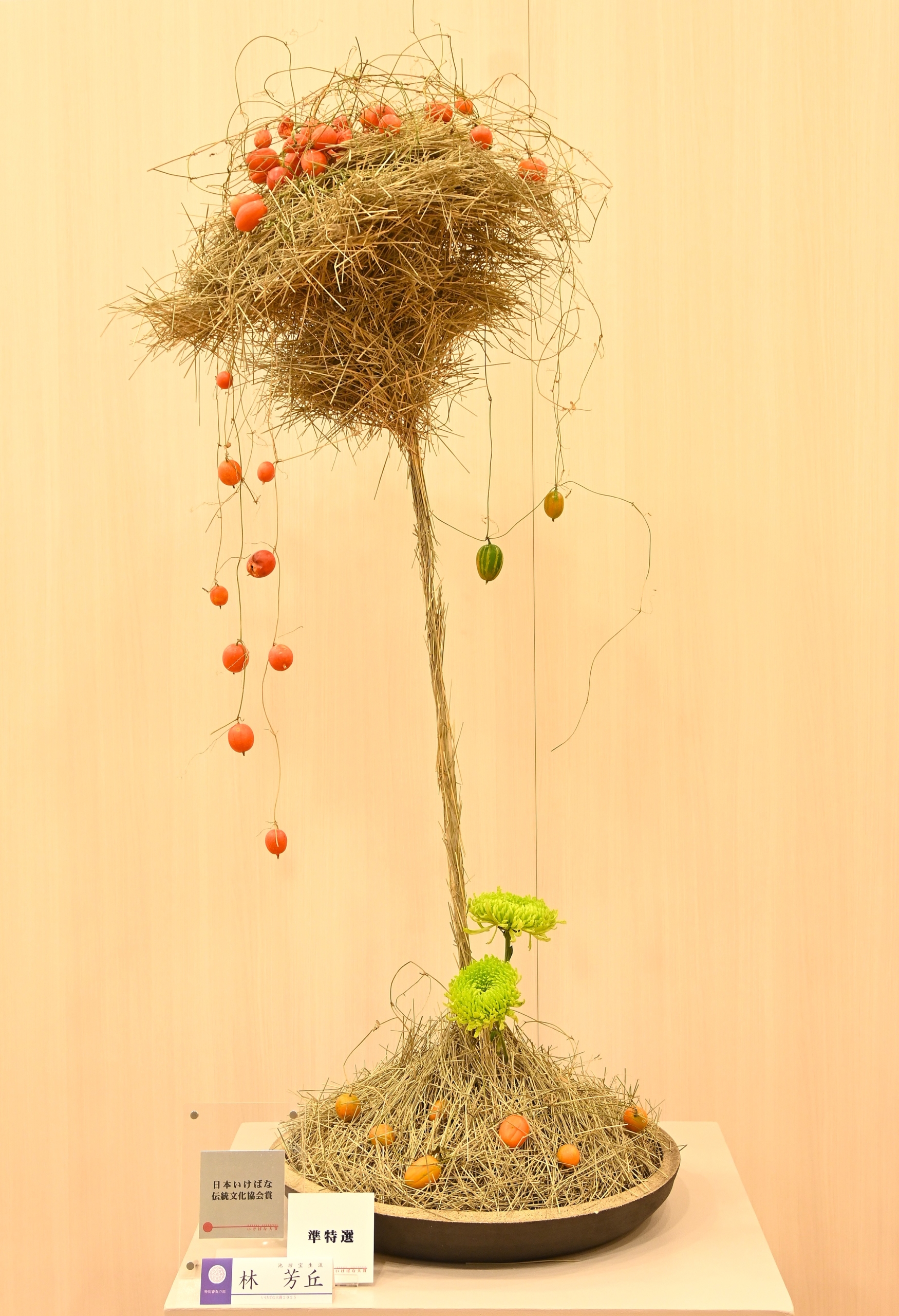 特別審査の部　林　芳丘（池坊宝生流）