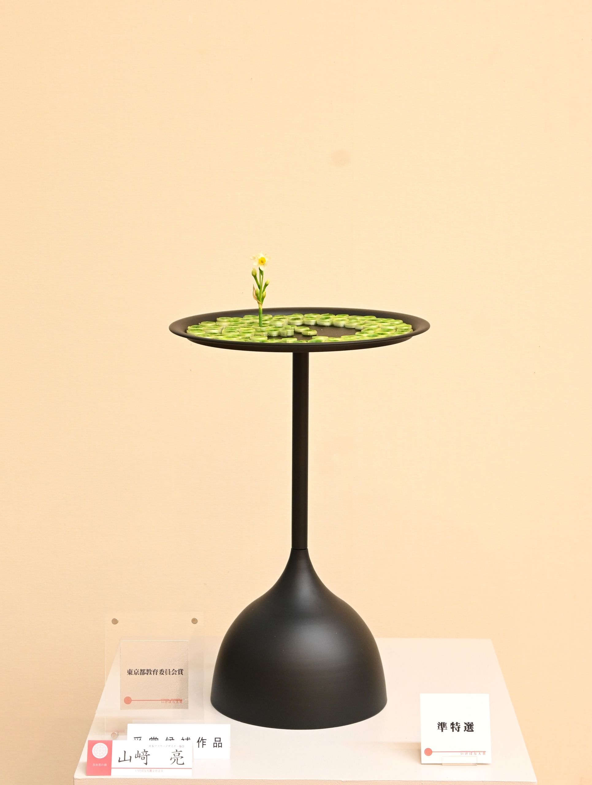 自由花の部　山﨑　亮（日本フラワーデザイナー協会）